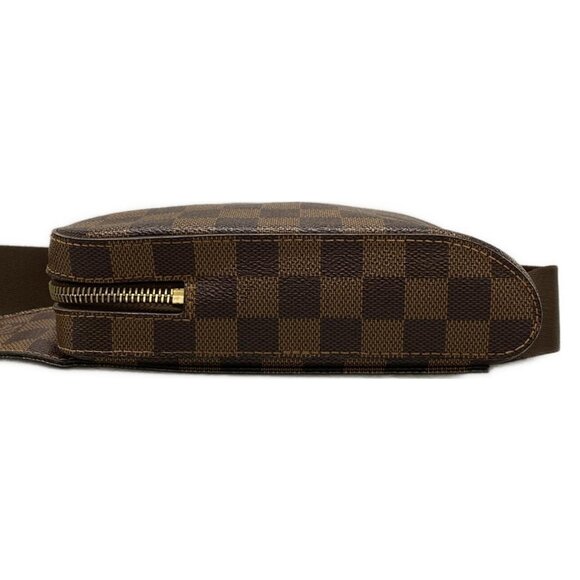 Auth LOUIS VUITTON Geronimos N51994 Ebene Damier CA0150 Bum Bag Damier Canvas - Picture 8 of 16